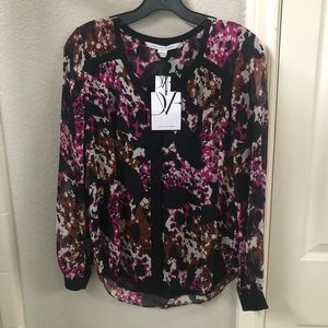 NWT DVF silk Blouse/shirt